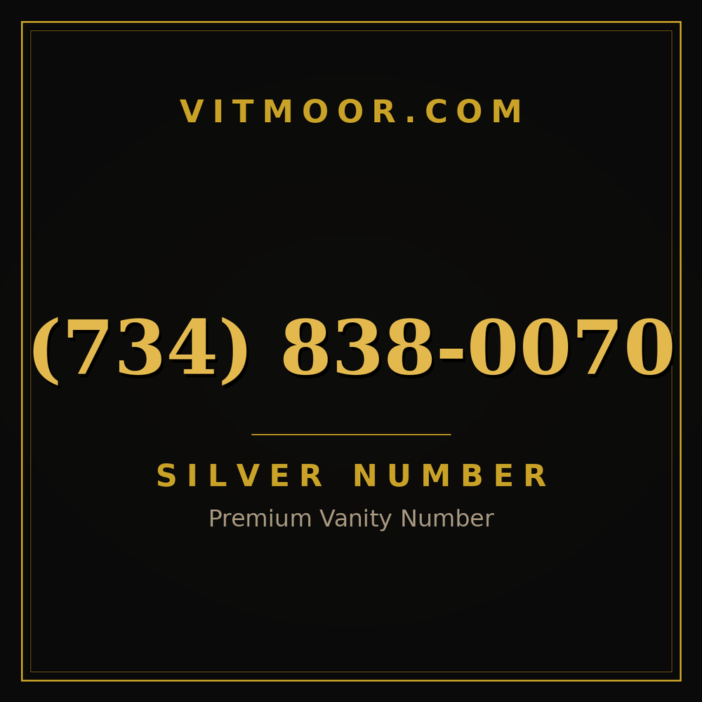 734 838-0070