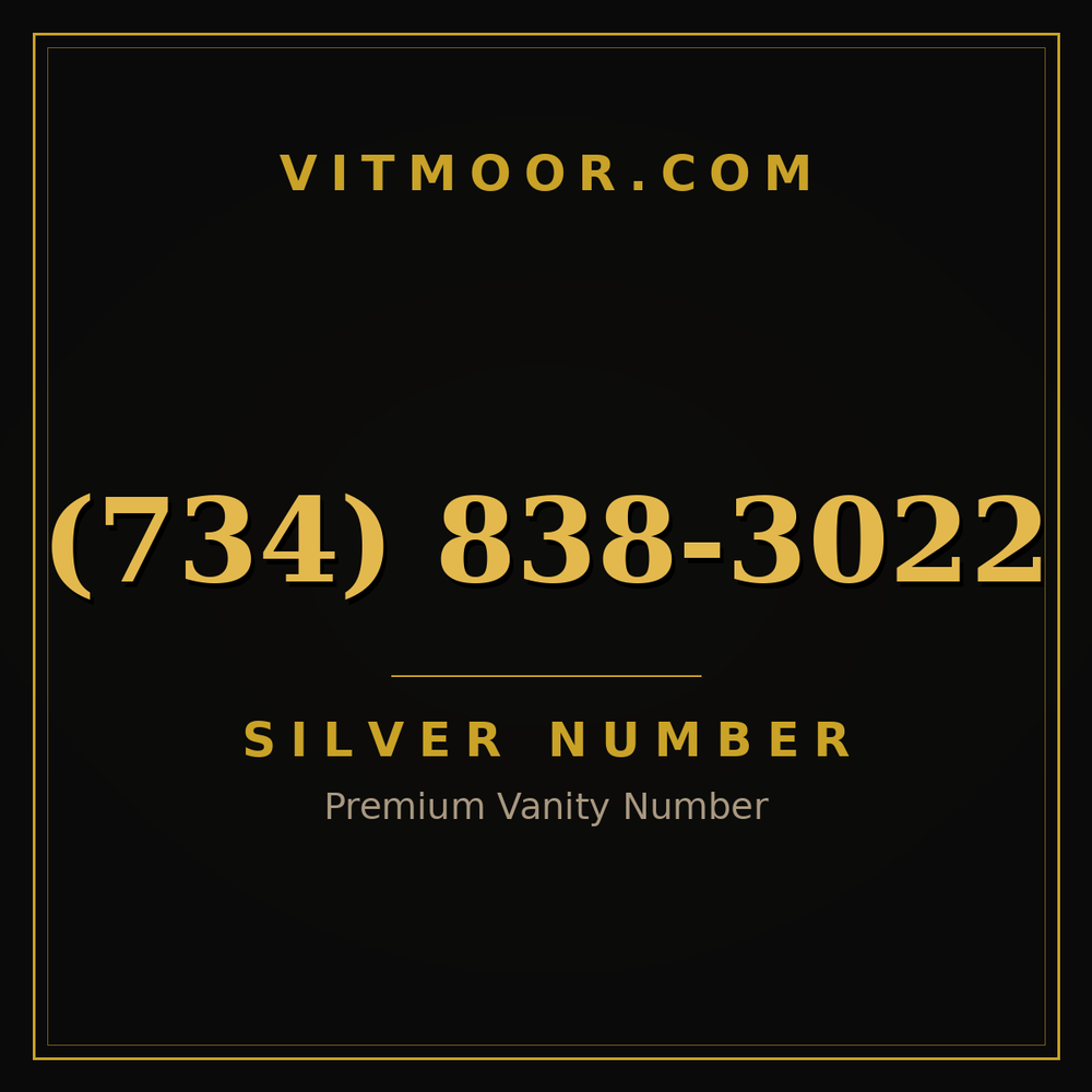 734 838-3022