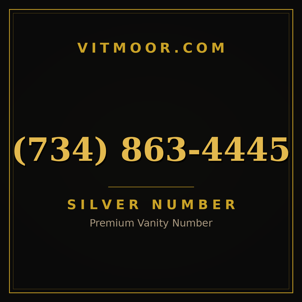 734 863-4445
