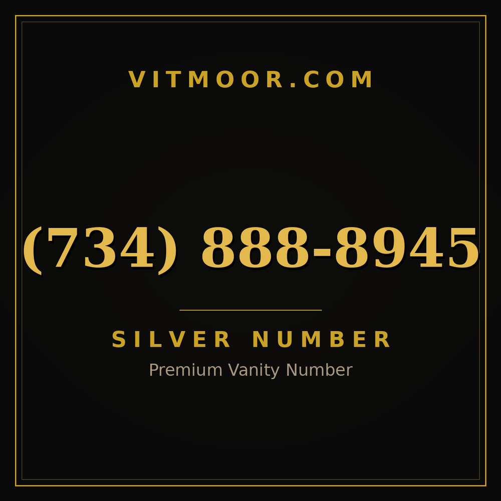 734 888-8945
