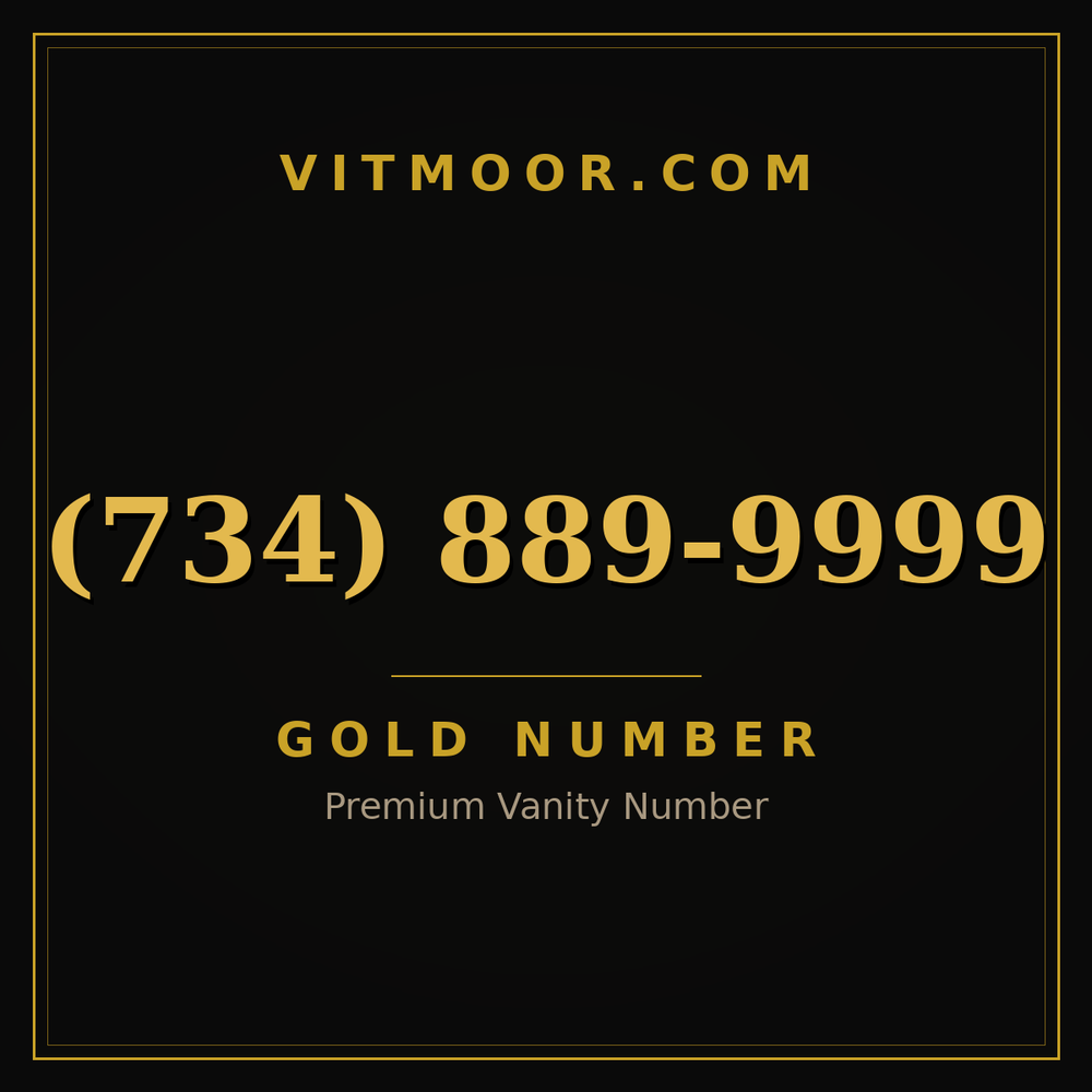 734 889-9999