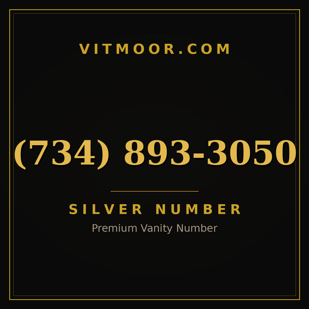734 893-3050