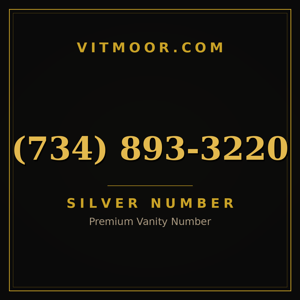 734 893-3220