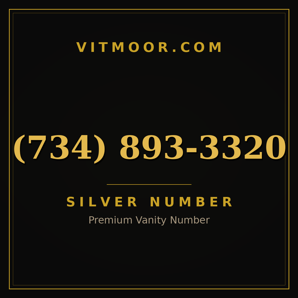 734 893-3320