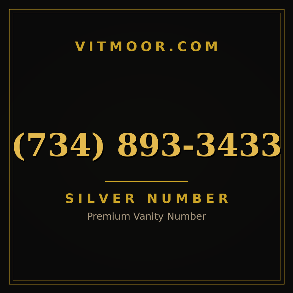 734 893-3433