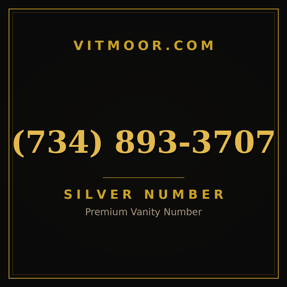 734 893-3707