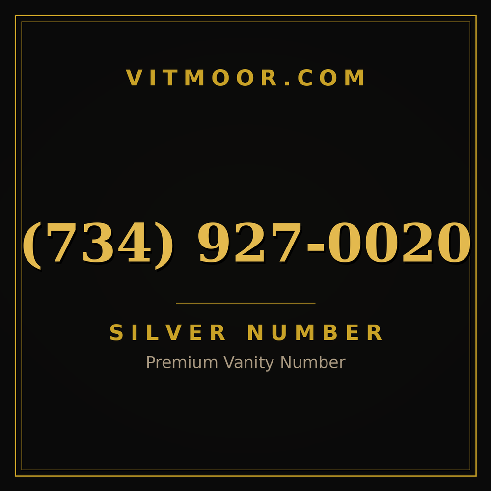 734 927-0020