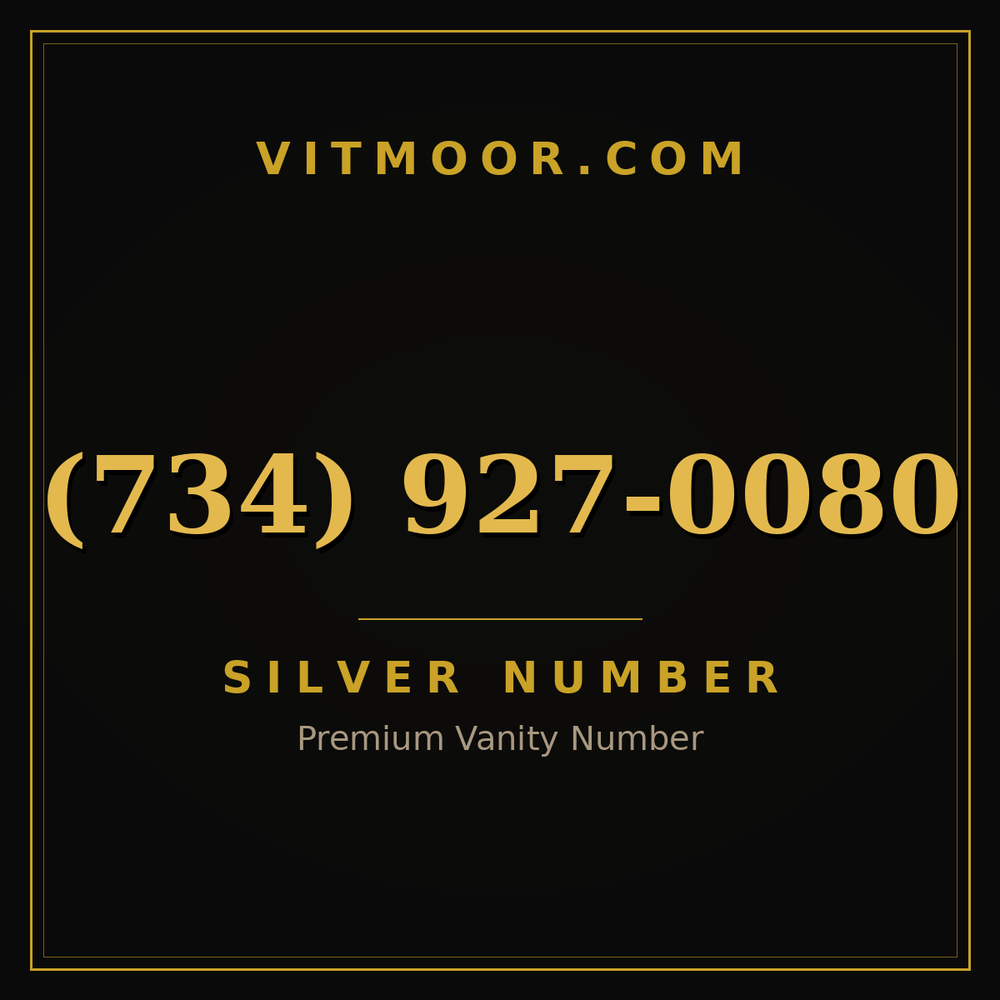 734 927-0080