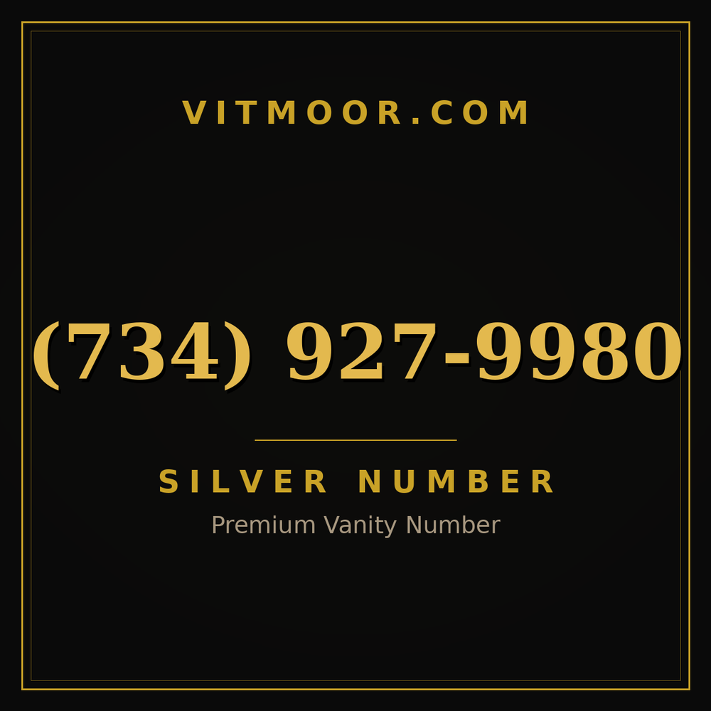 734 927-9980