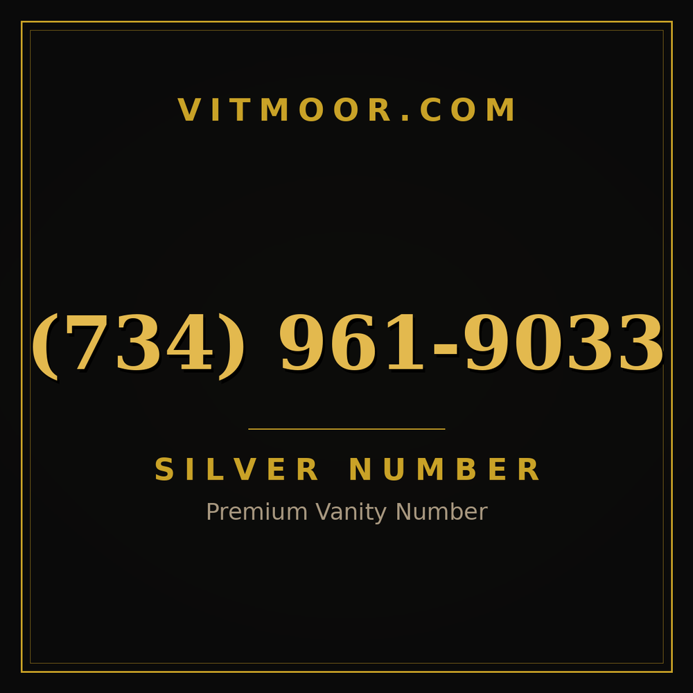 734 961-9033