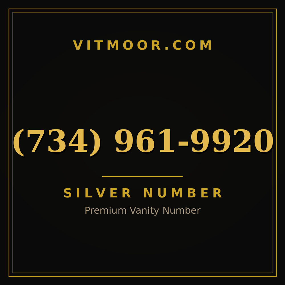 734 961-9920