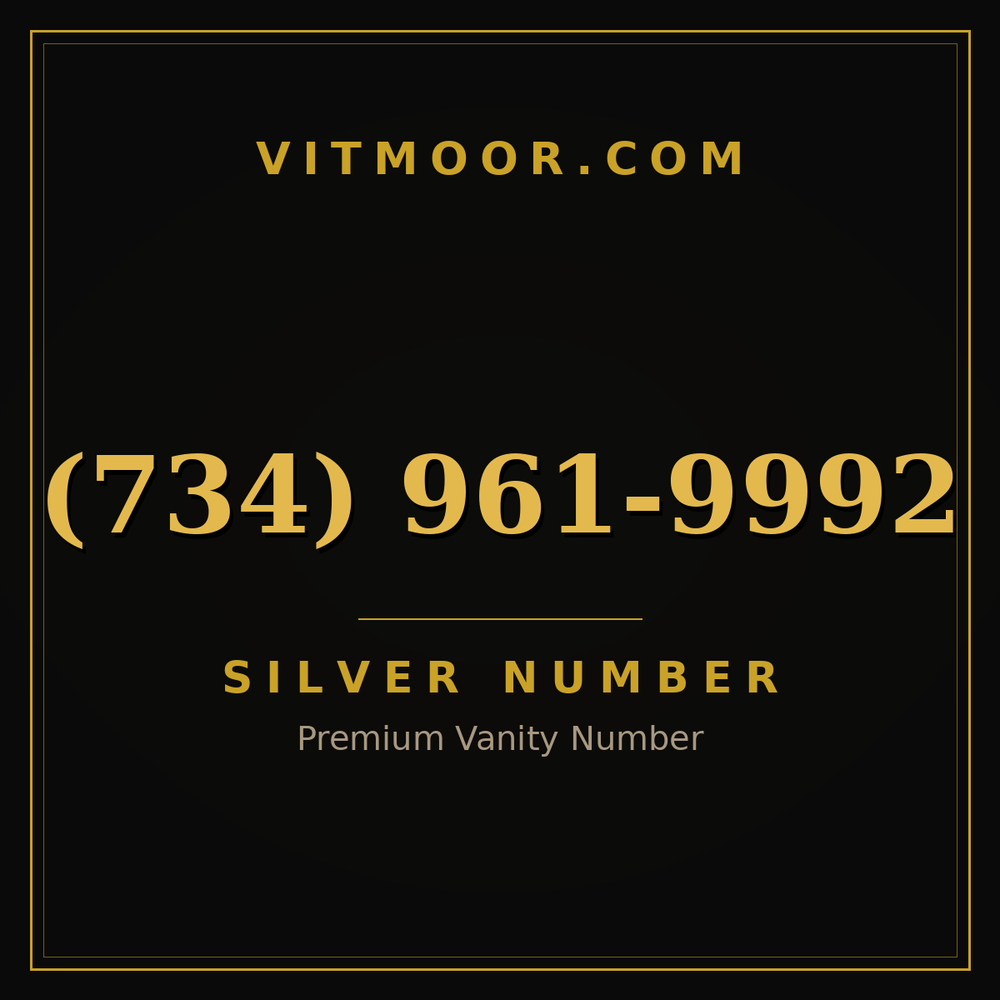 734 961-9992