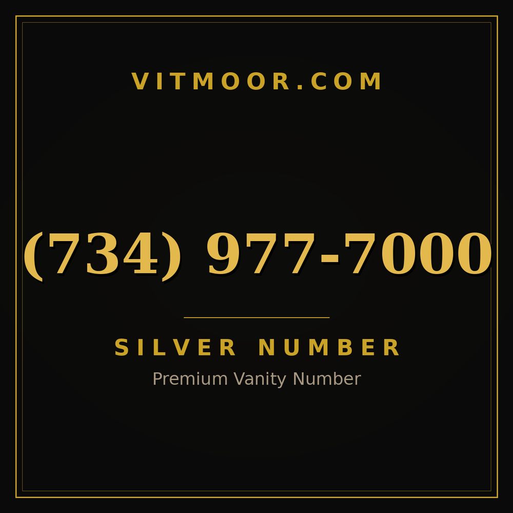 734 977-7000