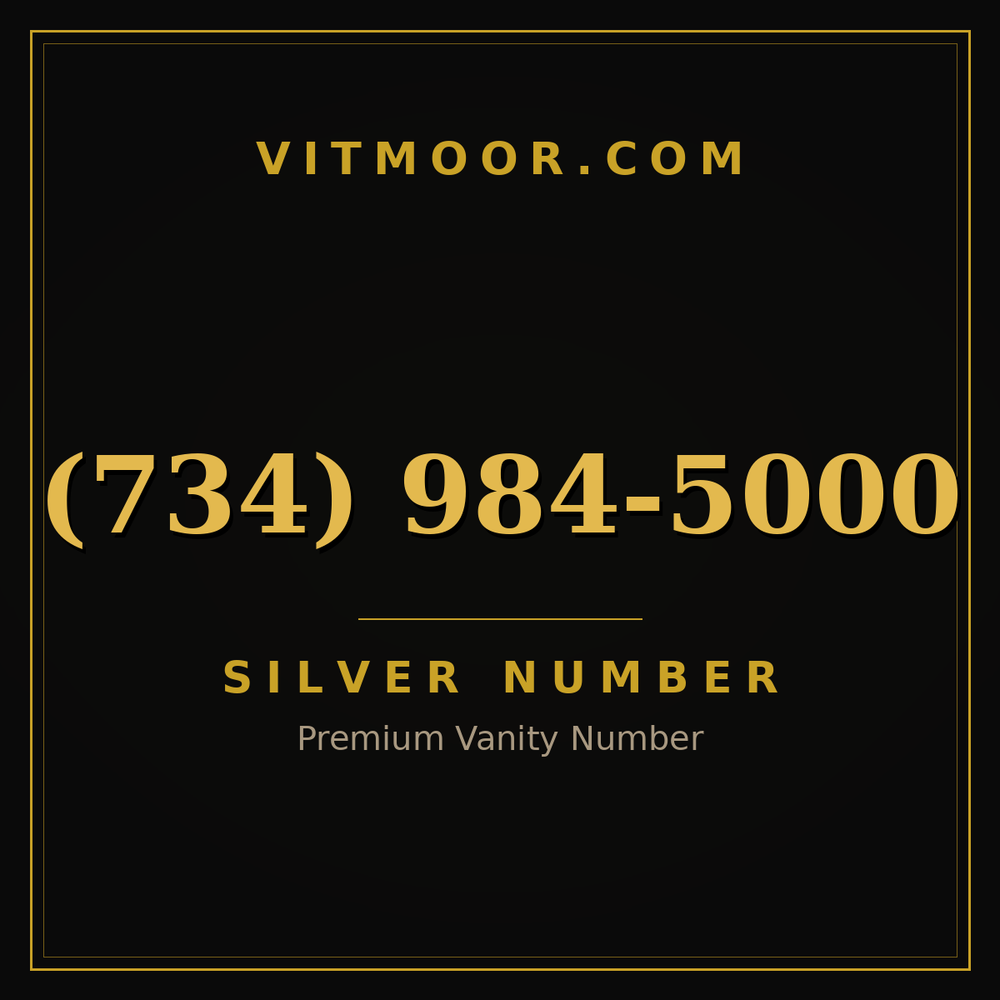 734 984-5000
