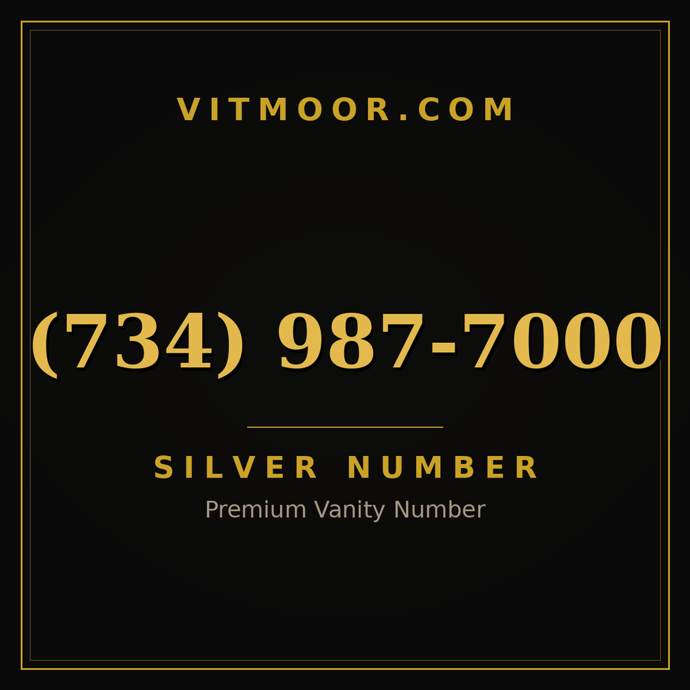 734 987-7000