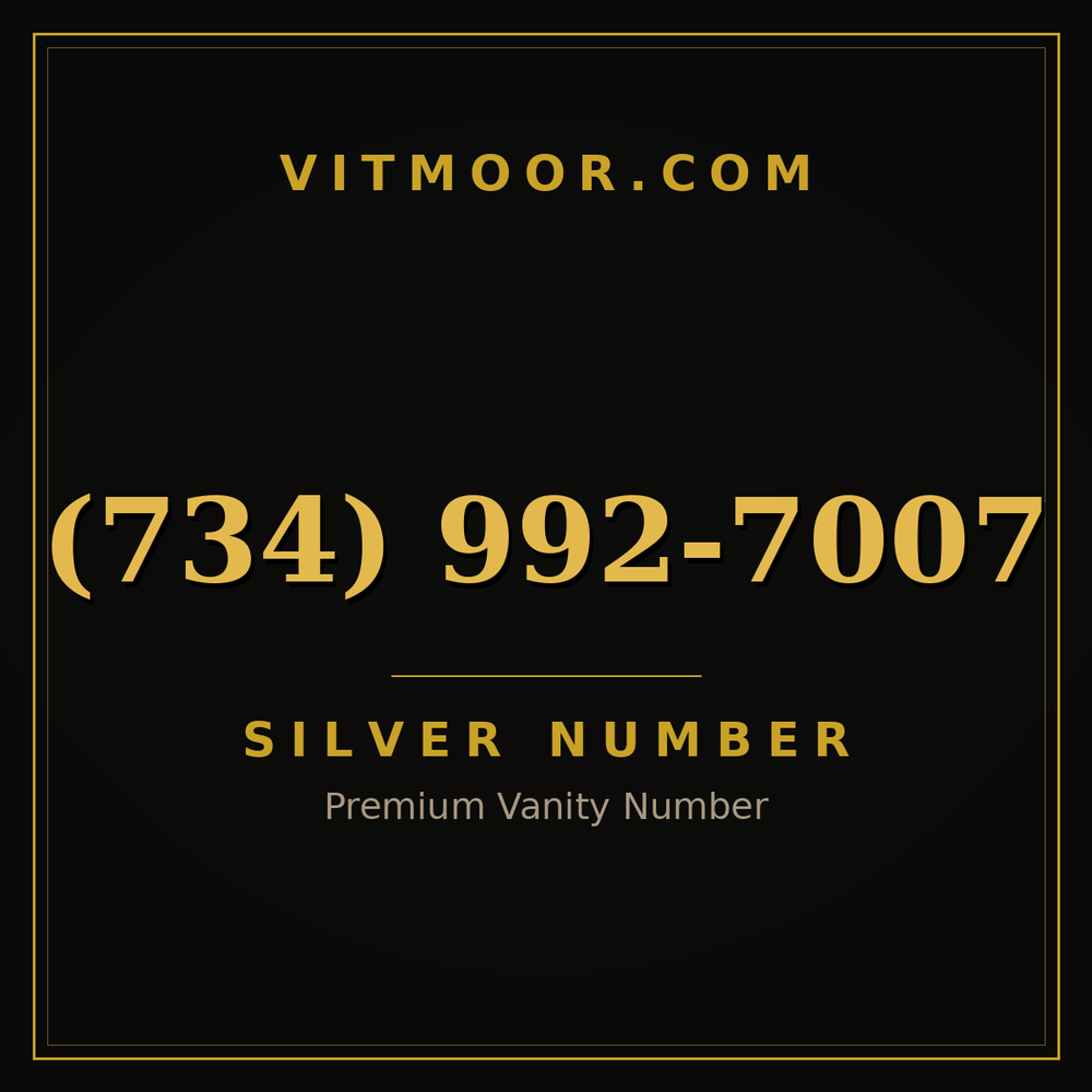 734 992-7007