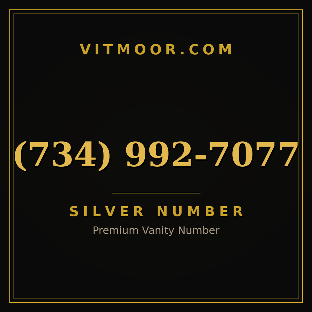 734 992-7077