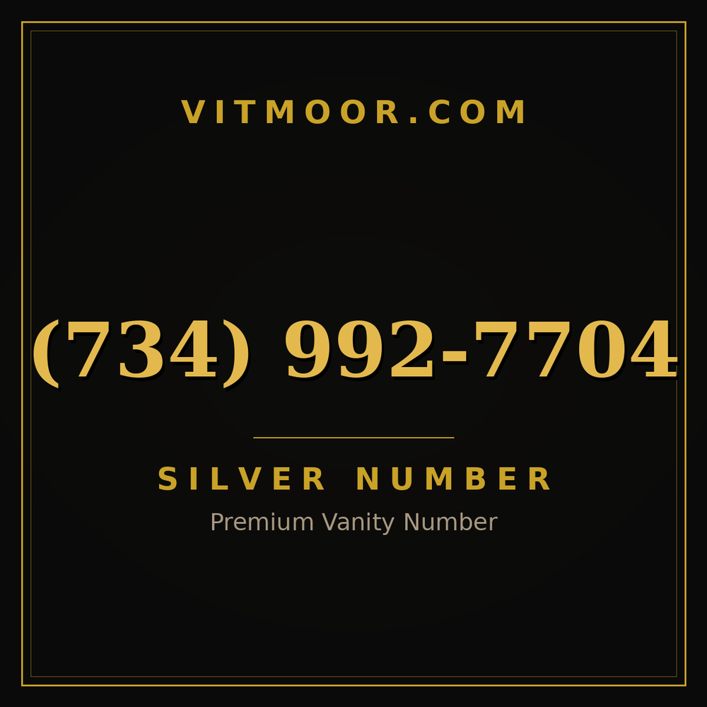 734 992-7704