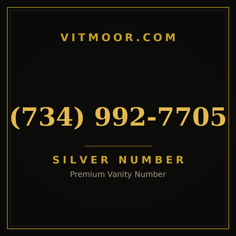 734 992-7705