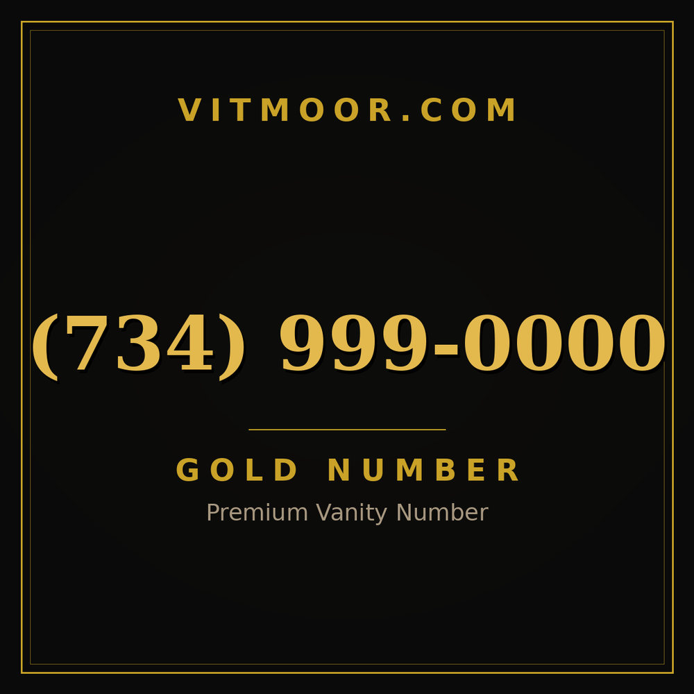 734 999-0000