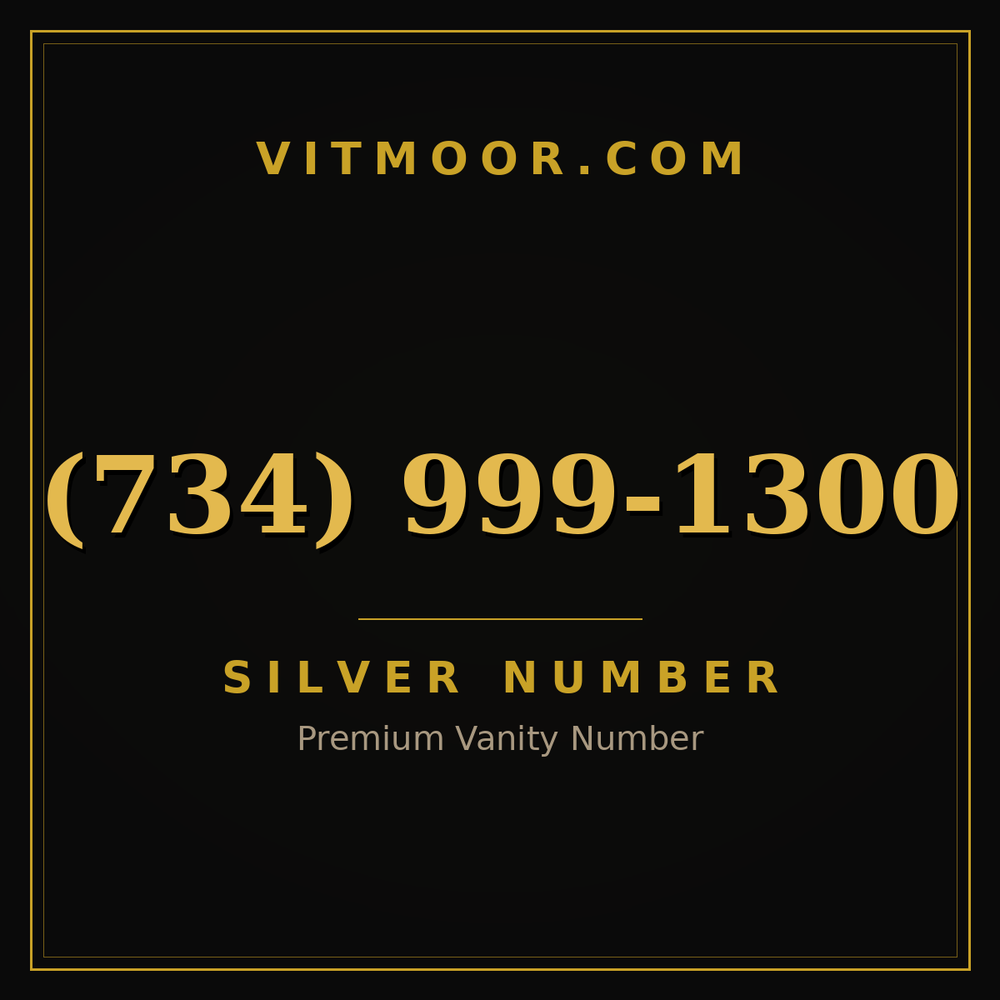 734 999-1300