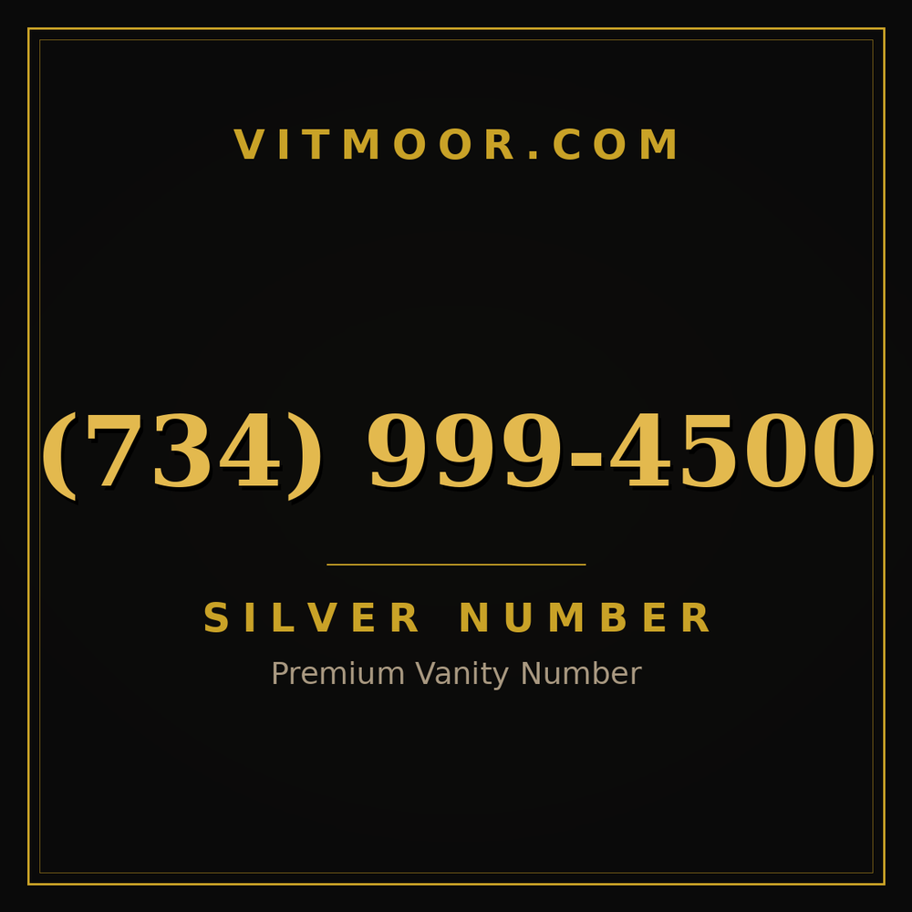 734 999-4500