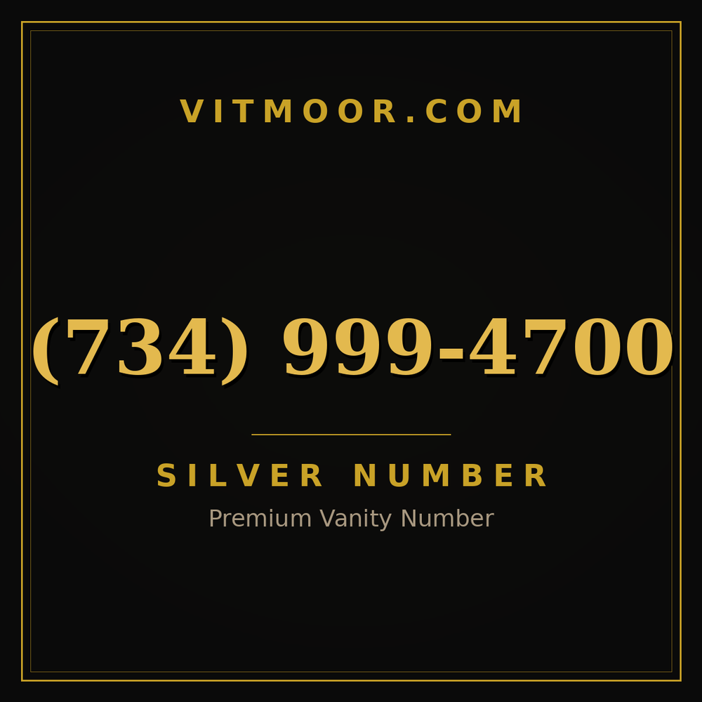 734 999-4700