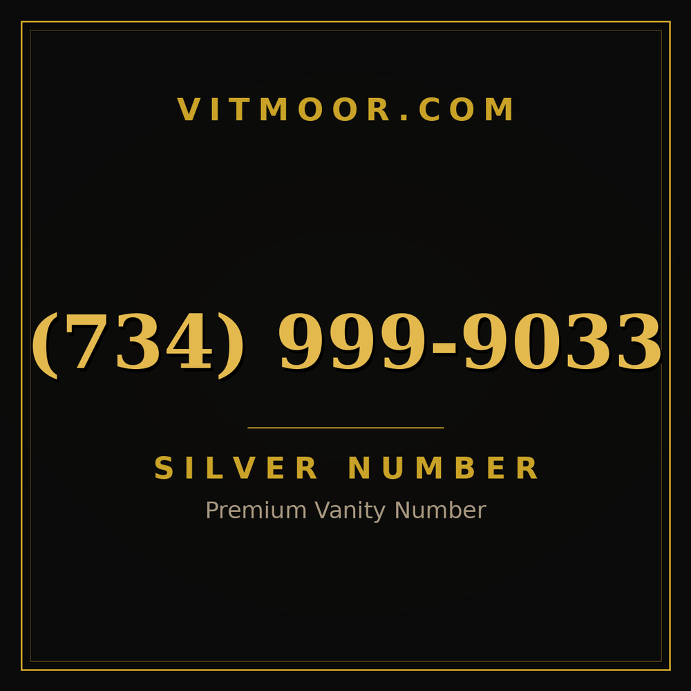 734 999-9033