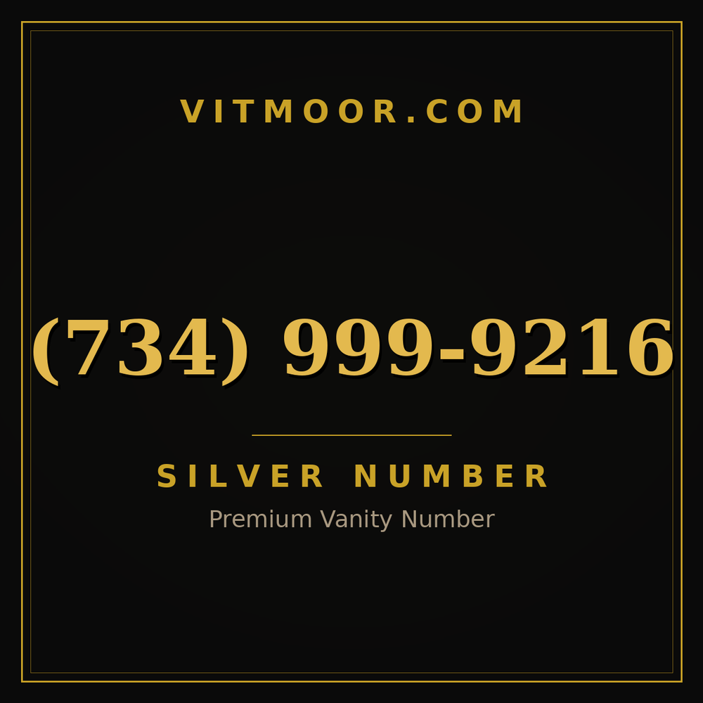734 999-9216