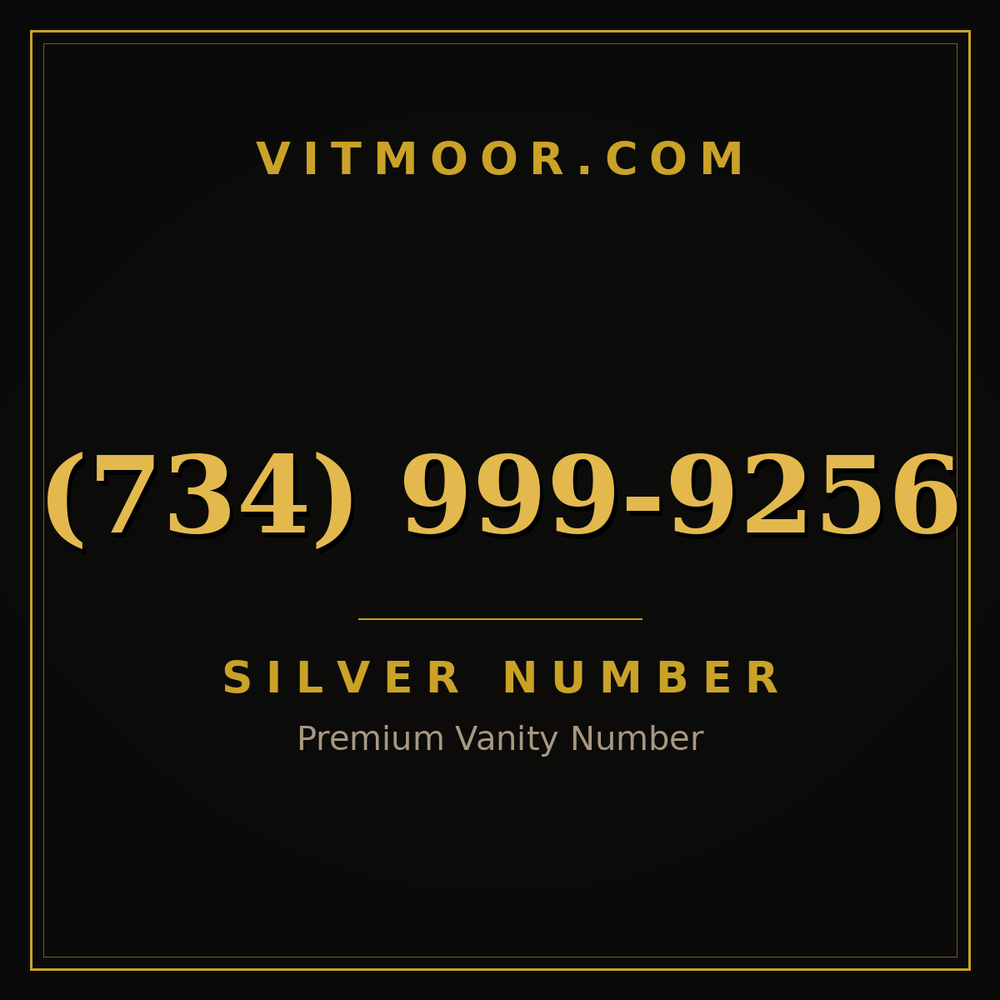 734 999-9256