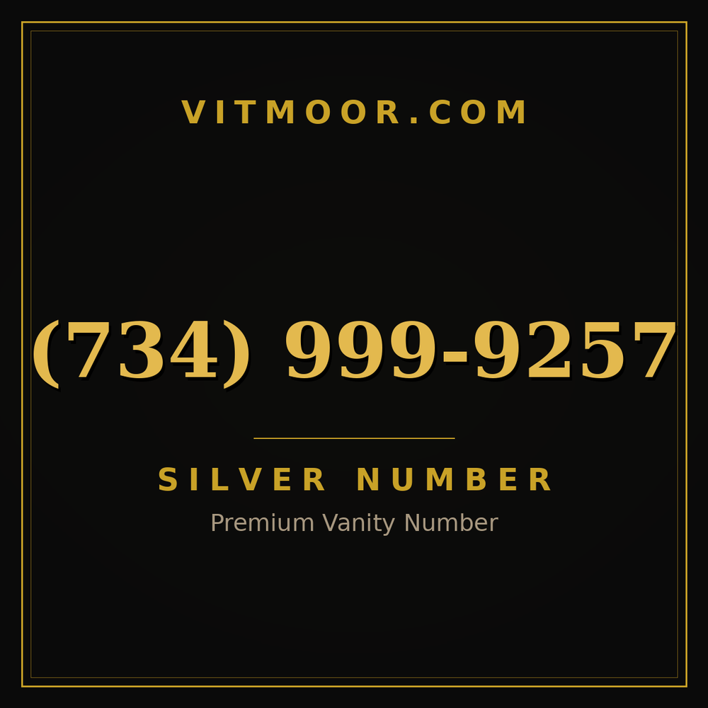 734 999-9257