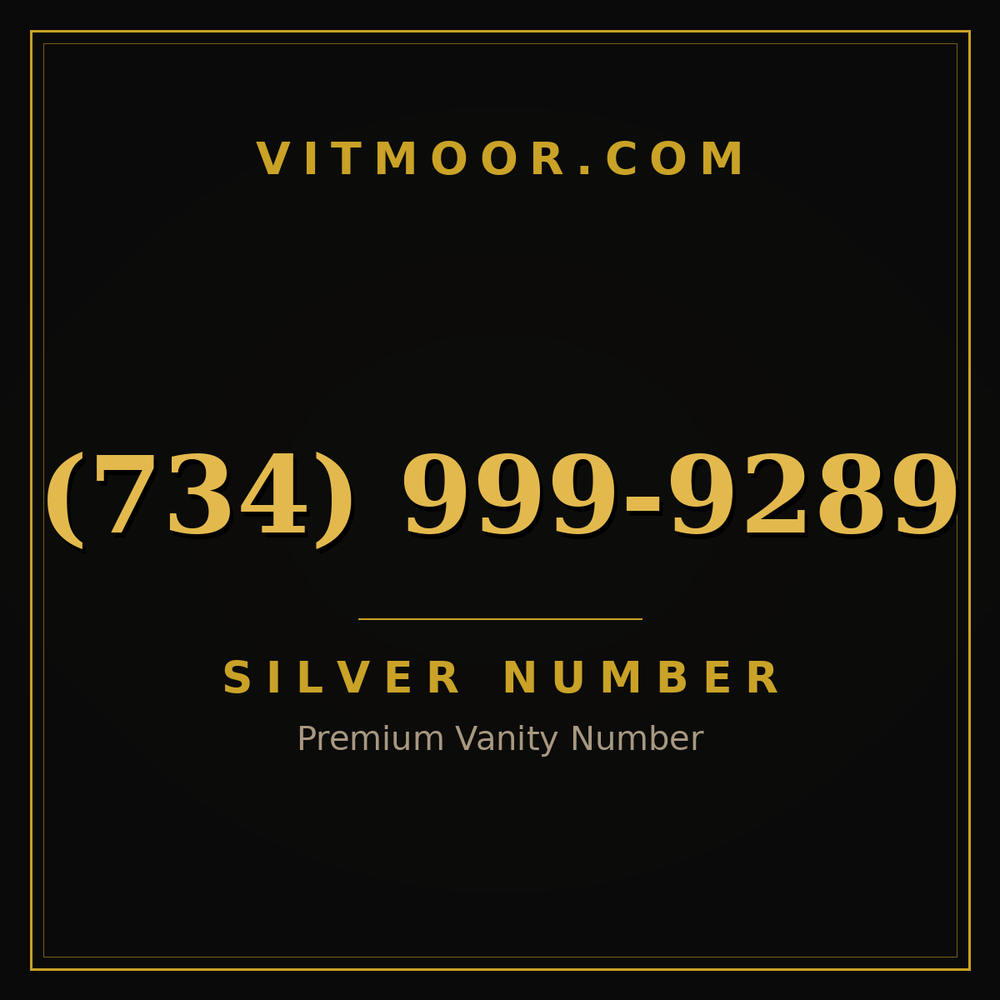 734 999-9289