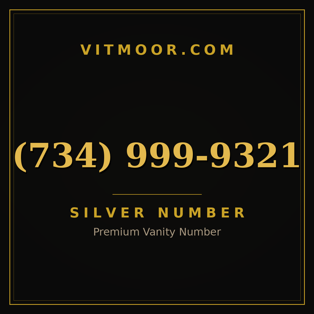 734 999-9321