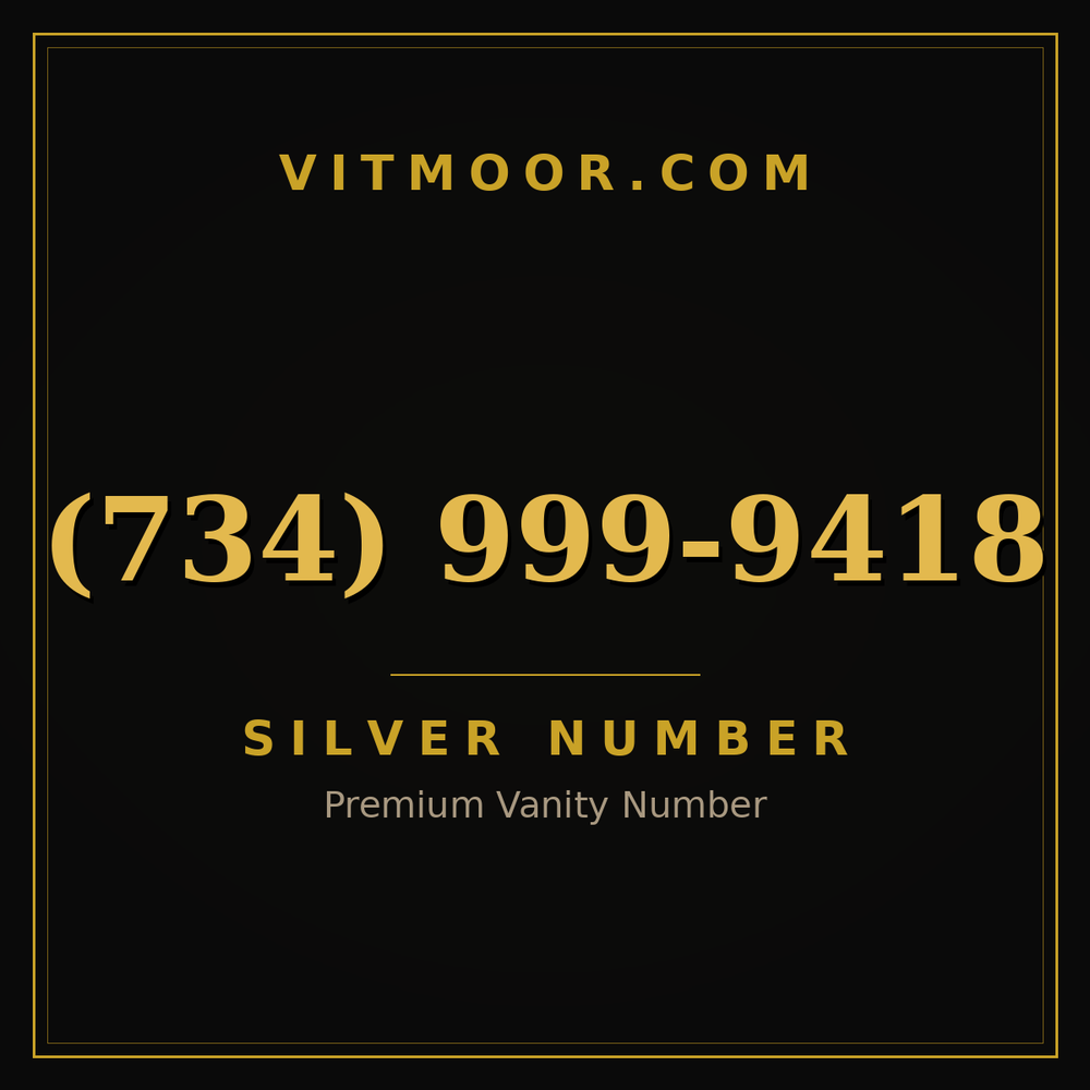 734 999-9418
