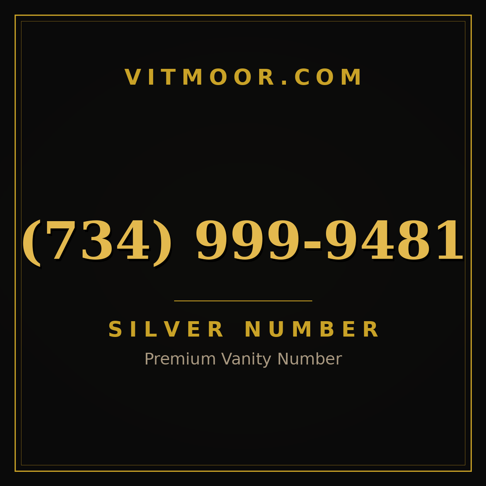 734 999-9481