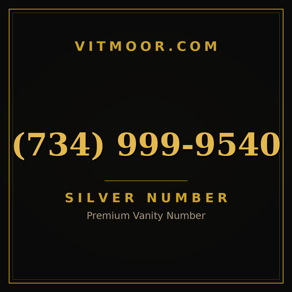 734 999-9540