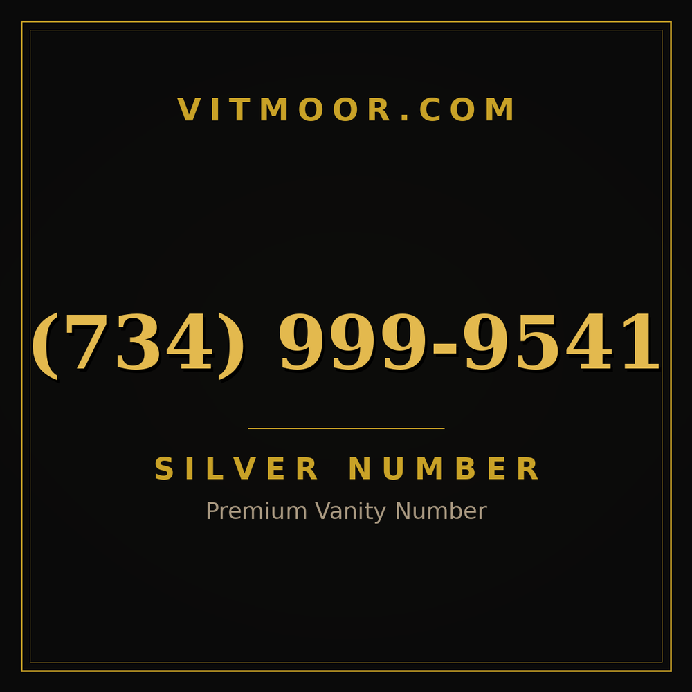 734 999-9541