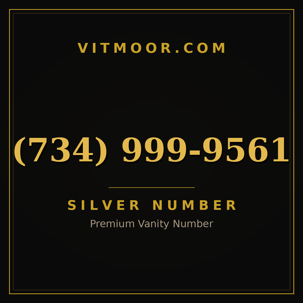 734 999-9561