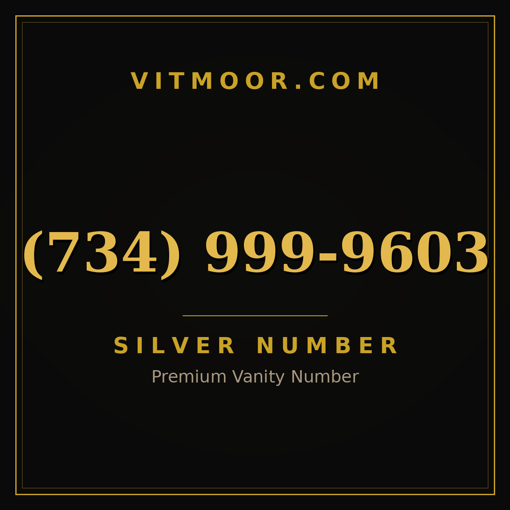 734 999-9603