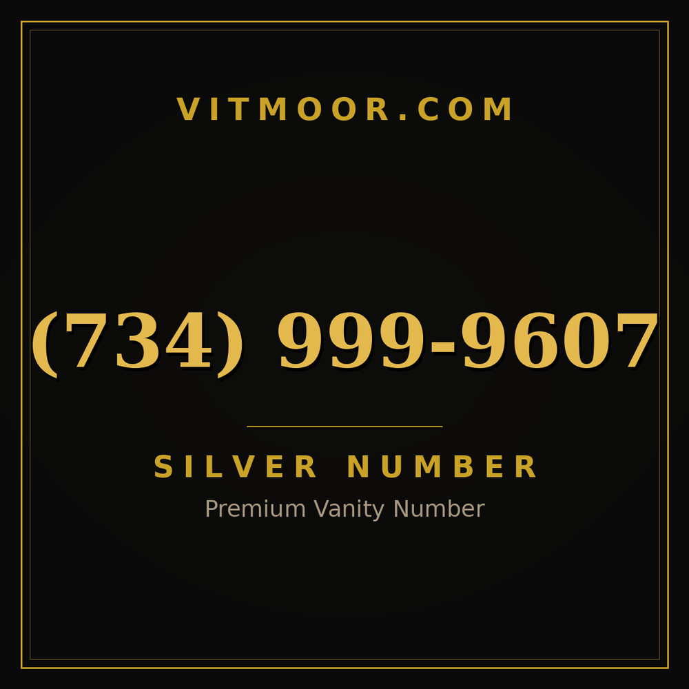 734 999-9607