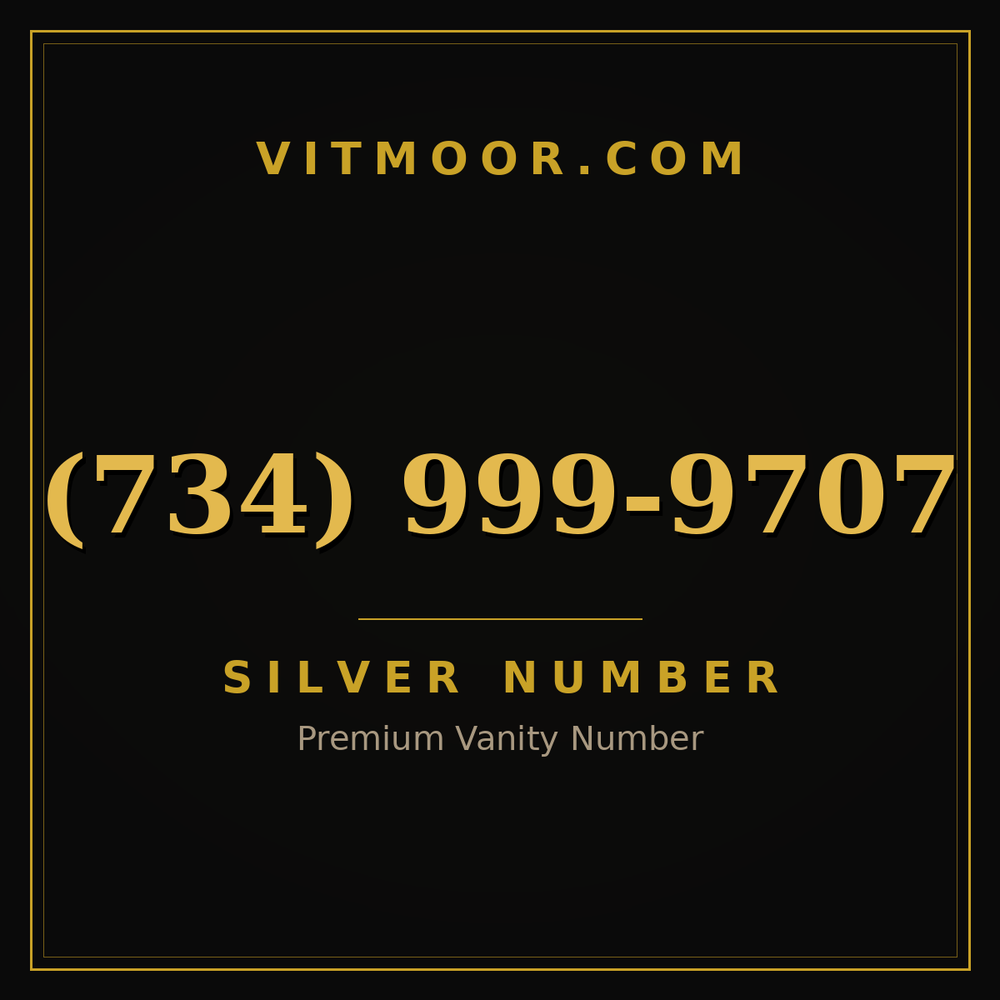 734 999-9707