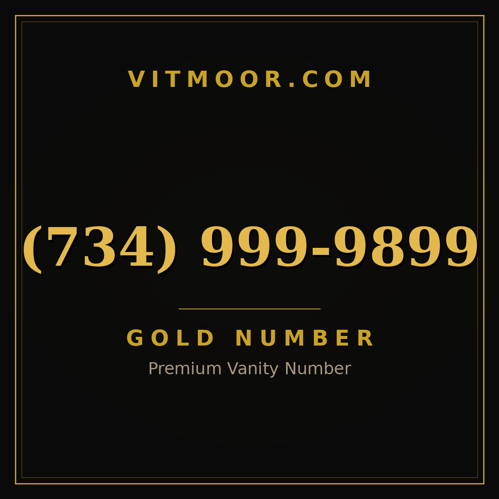 734 999-9899