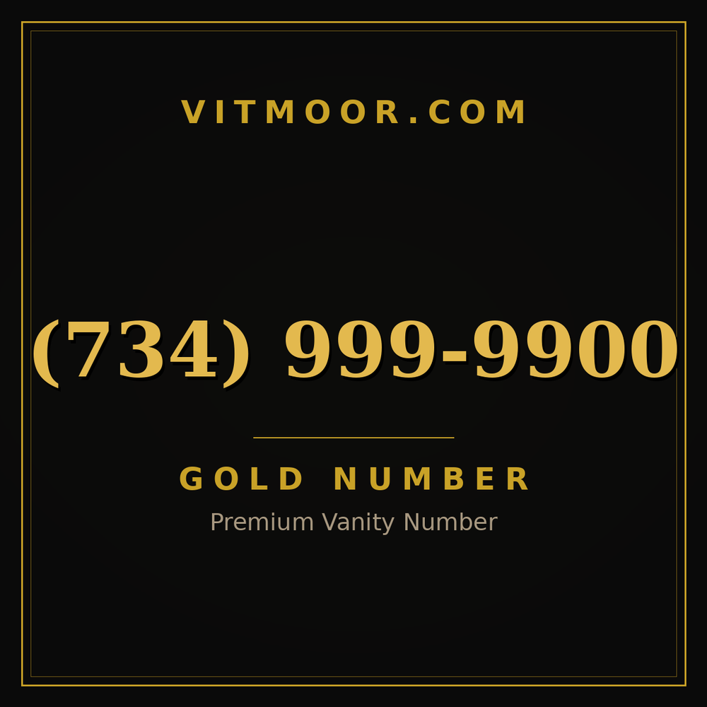 734 999-9900