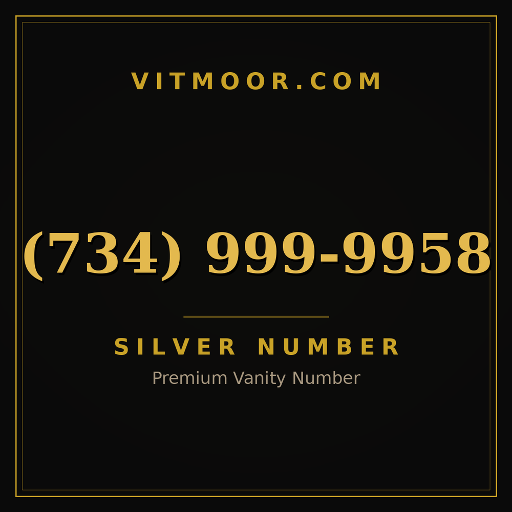 734 999-9958