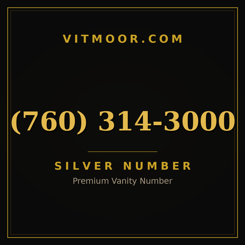 760 314-3000