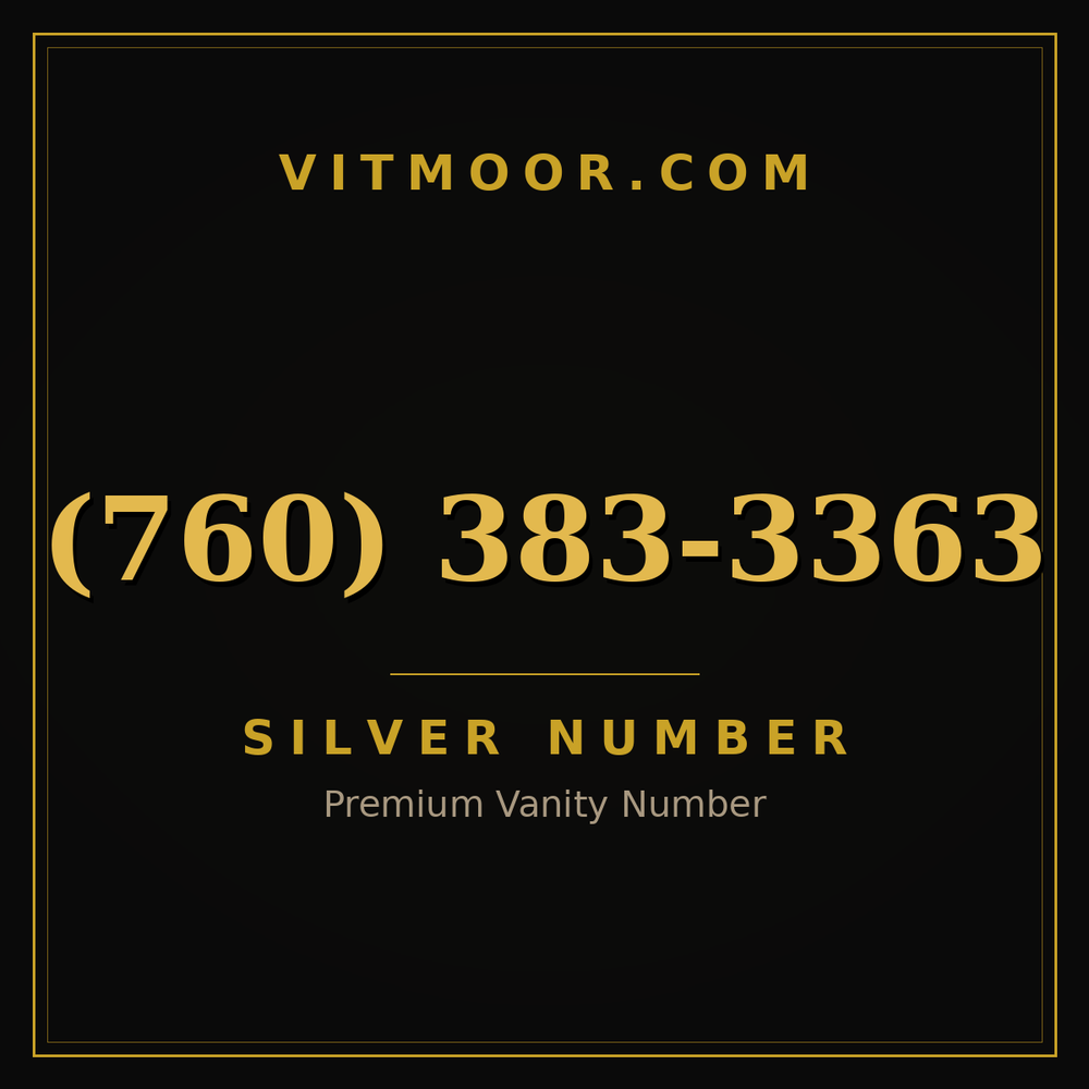 760 383-3363