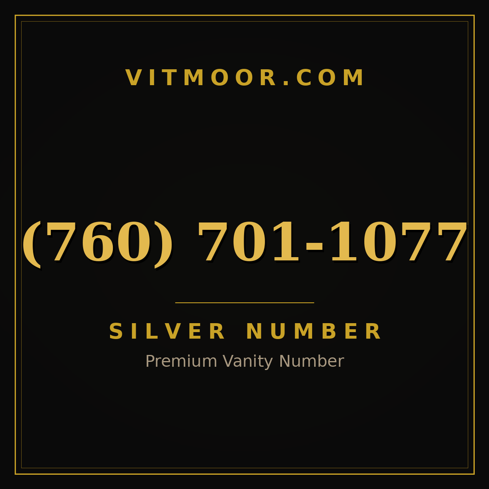 760 701-1077