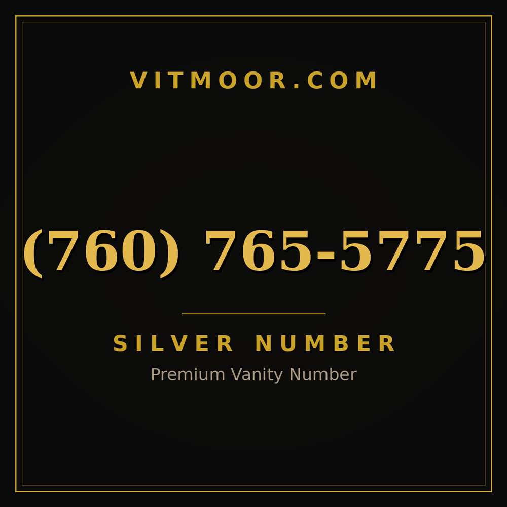 760 765-5775