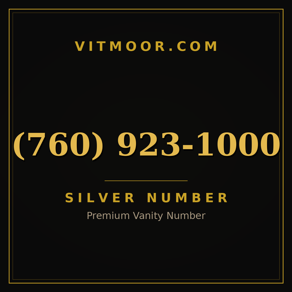 760 923-1000