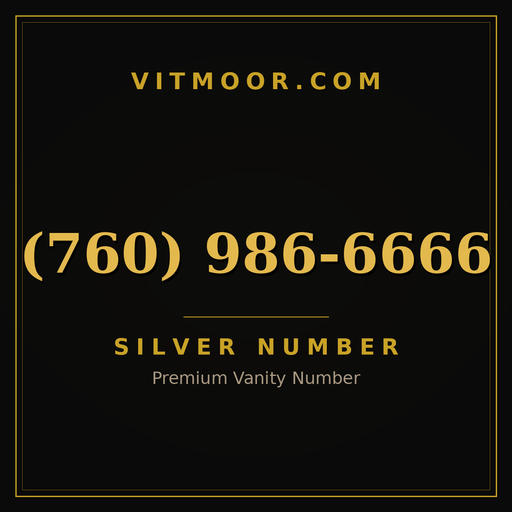 760 986-6666